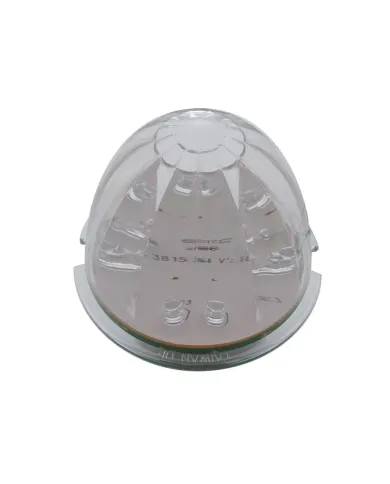 UP39733B-17 LED Dual Function Watermelon Cab Light - Amber LED/Clear Lens (Bulk)