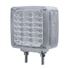 UP39778-39 LED Reflector Double Face Turn Signal Light - Amber LED/Clear Lens