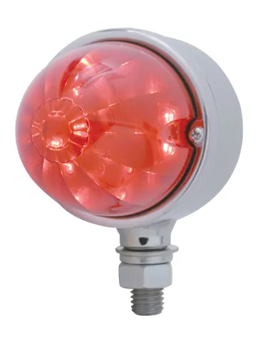 UP39801-17 LED Dual Function Watermelon Single Face Light - Red LED/Red Lens