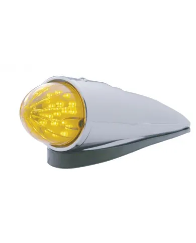 UP39823-19 LED Watermelon Grakon 1000 Style Cab Light Kit - Amber LED/Amber Lens