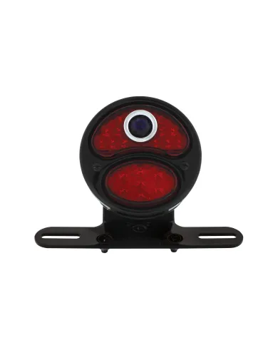 UP20345-LED "DUO LAMP" Motorcycle Rear Fender Tail Light With Blue Dot