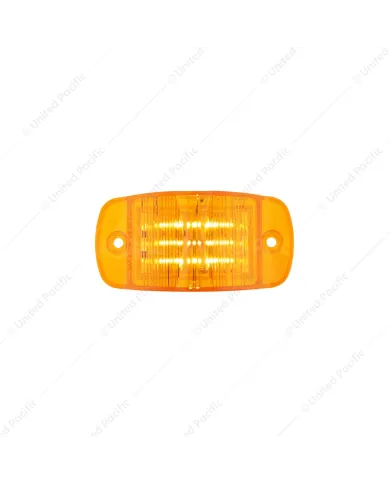 UP39904B-14 LED Rectangular Light (Clearance/Marker) - Amber LED/Amber Lens (Bulk)