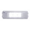 UP39931-12 LED Rectangular Auxiliary/Utility Light - White LED/Clear Lens
