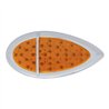 UP39943-39 LED Flush Mount "Teardrop" Turn Signal Light - Amber LED/Amber Lens