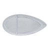 UP39947-39 LED Flush Mount "Teardrop" Turn Signal Light - Amber LED/Chrome Lens
