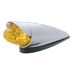 UP39954-19 LED Watermelon Grakon 1000 Cab Light Kit With Visor - Amber LED/Amber Lens