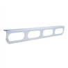 UP20397-Stainless Light Bracket With 4X Oval Light Cutouts