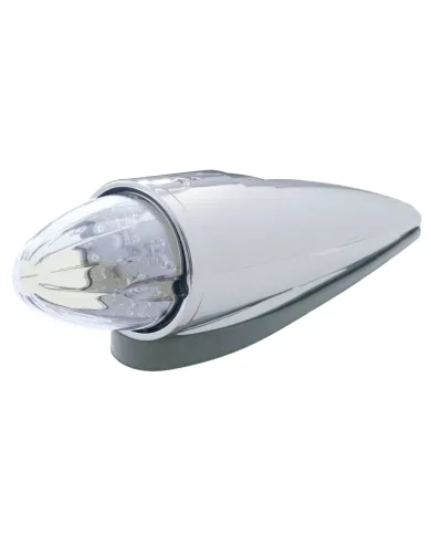 UP39963-19 LED Watermelon Grakon 1000 Style Cab Light Kit - Amber LED/Clear Lens