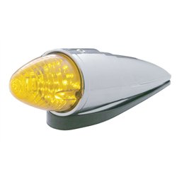 UP39964-19 LED Beehive Grakon 1000 Style Cab Light Kit - Amber LED/Amber Lens