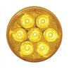 UP39984-7 LED 2" Round Light (Clearance/Marker) - Amber LED/Amber Lens