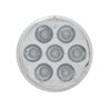 UP39986-7 LED 2" Round Light (Clearance/Marker) - Amber LED/Clear Lens