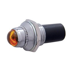 UP40051-Mini Pilot Light - Amber (Card of 2)