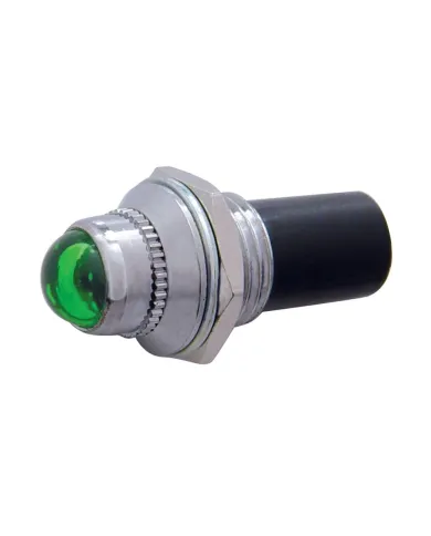 UP40053-Mini Pilot Light - Green (Card of 2)