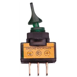 UP40094-Glow Duck Bill Toggle Switch - Green