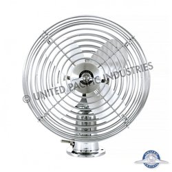 UP40848-Chrome 6" Heavy Duty Fan - 12V
