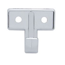 UP40862-Chrome Plastic Sun Visor Hooks For Kenworth W900 (1990-2005) And T800/T600 (1986-2005) (2-Pack)