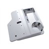 UP40901-Chrome Plastic Center Console Tray For 2001 & Older Kenworth W900/T800/T600