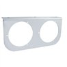 UP20425-Stainless Light Bracket With 2X 4" Light Cutouts