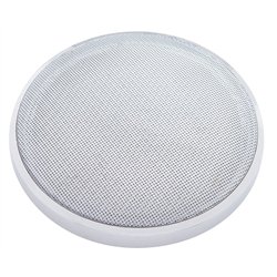 UP40908-Chrome 6-1/2" Round Speaker Cover For Various Peterbilt Models (Card of 2)