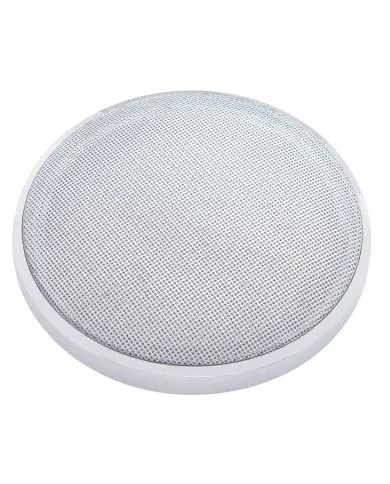 UP40908-Chrome 6-1/2" Round Speaker Cover For Various Peterbilt Models (Card of 2)