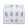 UP40911-Chrome 5-5/8" Square Speaker Cover For Various Kenworth Models (Pair)