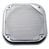 UP40914-Chrome 5-1/2" Square Speaker Cover For Various Freightliner & Kenworth Models (Pair)