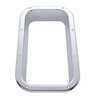UP40921-Chrome Interior View Window Trim For Kenworth W900L (1990-2005) And T800 (1986-2005)