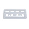 UP40931-Chrome Plastic Light Switch & Indicator Trim For 2002-2005 Kenworth W900/T800/T600/T2000