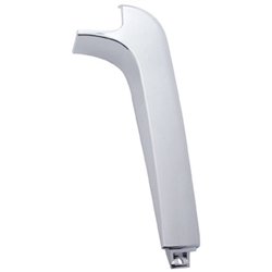 UP40942-Chrome Plastic Right Corner Dash Trim For Freightliner Columbia (2001-2011) & Coronado (2002-2010)
