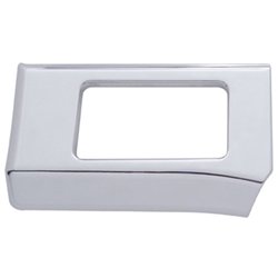 UP40943-Chrome Plastic Left Lower Dash Trim For Freightliner Columbia (2001-2011) & Coronado (2002-2010)