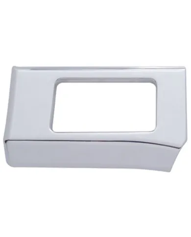 UP40943-Chrome Plastic Left Lower Dash Trim For Freightliner Columbia (2001-2011) & Coronado (2002-2010)
