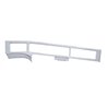 UP40944-Chrome Plastic Right Lower Dash Trim For Freightliner Columbia (2001-2011) & Coronado (2002-2010)