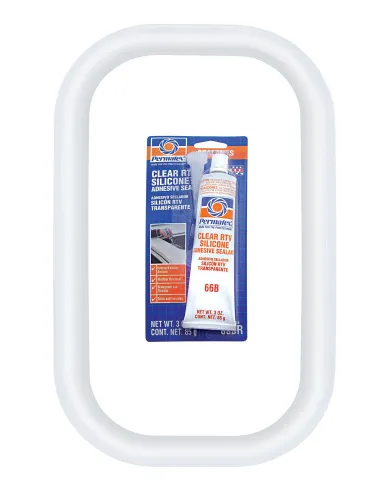 UP40946-Chrome Exterior View Window Trim For Freightliner Classic (1989-2010) - Includes Adhesive