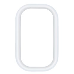 UP40946B-Chrome Exterior View Window Trim For Freigthliner Classic (1989-2010) (Bulk) - No Adhesive Included