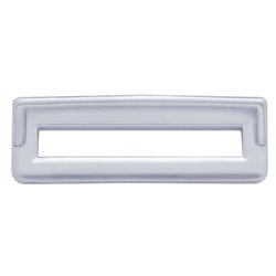 UP40958-Chrome Plastic Switch Label Covers With Visor For Freightliner Classic/FLD (6-Pack)
