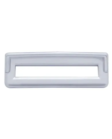 UP40958-Chrome Plastic Switch Label Covers With Visor For Freightliner Classic/FLD (6-Pack)