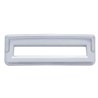 UP40958-Chrome Plastic Switch Label Covers With Visor For Freightliner Classic/FLD (6-Pack)