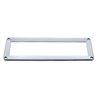 UP40993-Chrome Plastic A/C Control Bezel
