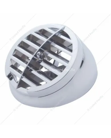 UP41014-Chrome Plastic A/C Vent For 1967-1987 Peterbilt 359