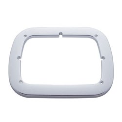 UP41112-Chrome Plastic 5" X 7" Headlight Bezel