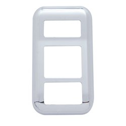 UP41116-Chrome Plastic Switch Trim For 2001-2010 International 9900i/9400i/9200i - Wiper/Washer