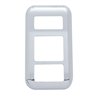 UP41116-Chrome Plastic Switch Trim For 2001-2010 International 9900i/9400i/9200i - Wiper/Washer