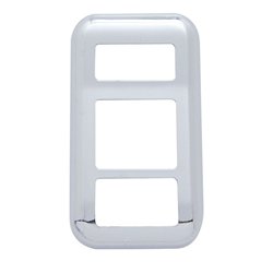 UP41116B-Chrome Plastic Switch Trim For 2001-2010 International 9900i/9400i/9200i - Wiper/Washer (Bulk)