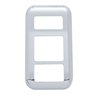 UP41116B-Chrome Plastic Switch Trim For 2001-2010 International 9900i/9400i/9200i - Wiper/Washer (Bulk)