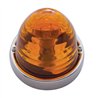UP20468-Glass Beehive Flush Mount Kit - Amber