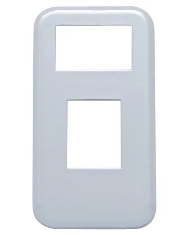 UP41117-Chrome Plastic Switch Trim For 2001-2010 International 9900i/9400i/9200i - Panel Light