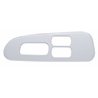 UP41197-Chrome Plastic Window Switch Trim For 2008+ Peterbilt 389/388- Driver (3 Openings)