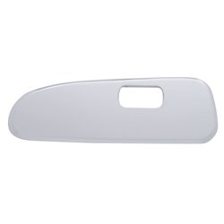 UP41199-Chrome Plastic Window Switch Trim For 2008+ Peterbilt 389/388- Driver (1 Opening)