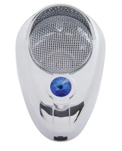 UP41204-Signature CB Microphone Cover - Blue Crystal
