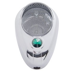 UP41206-Signature CB Microphone Cover - Green Crystal